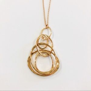 Berry Jewelry Julianne Circle Pendant Necklace